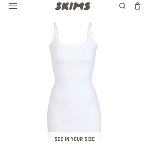 SOLD OUT NEW SKIMS SLIP DRESS